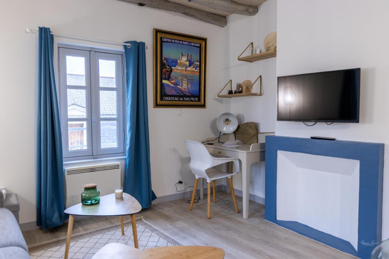 Chez Gaspeli Apartment Saumur Bagian luar foto